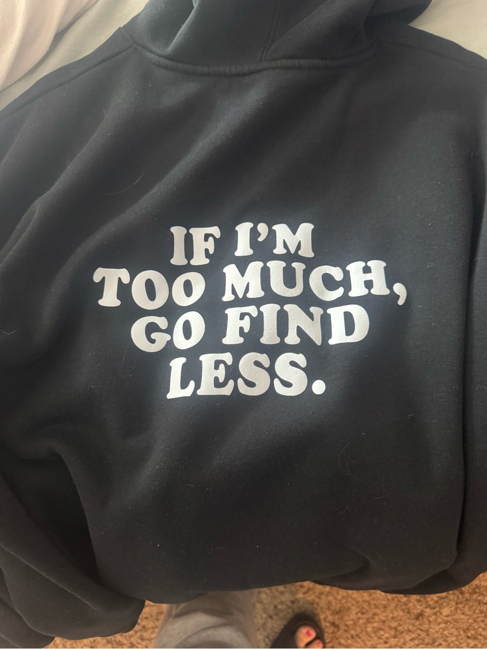 Black Crewneck Sweatshirt